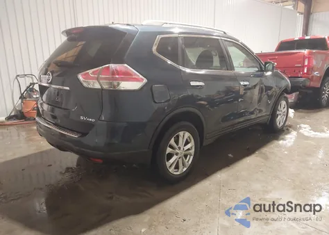2016 Nissan Rogue Sv z USA, uszkodzony, nr VIN 5N1AT2MV8GC773672